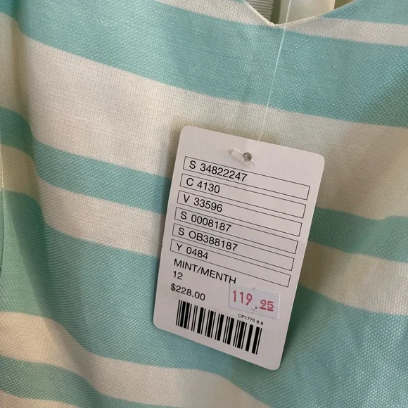 NWT Anthropologie Moulinette Soeurs Sea Isle Striped Dress 12 Greece  Seaside - www.joarbit.com